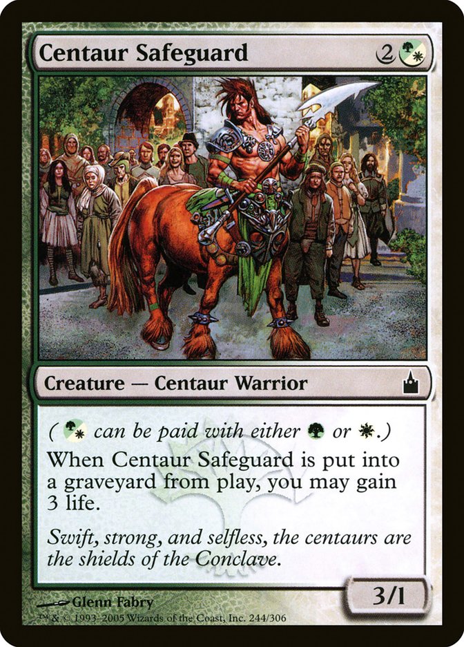 Centaur Safeguard [Ravnica: City of Guilds] | Red Riot Games CA