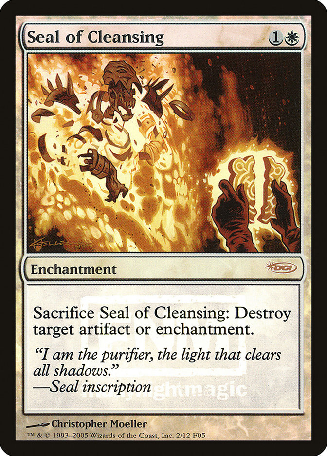 Seal of Cleansing [Friday Night Magic 2005] | Red Riot Games CA