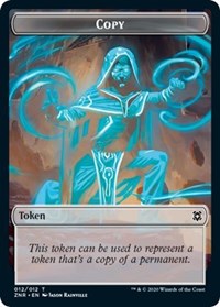 Copy // Illusion Double-Sided Token [Zendikar Rising Tokens] | Red Riot Games CA