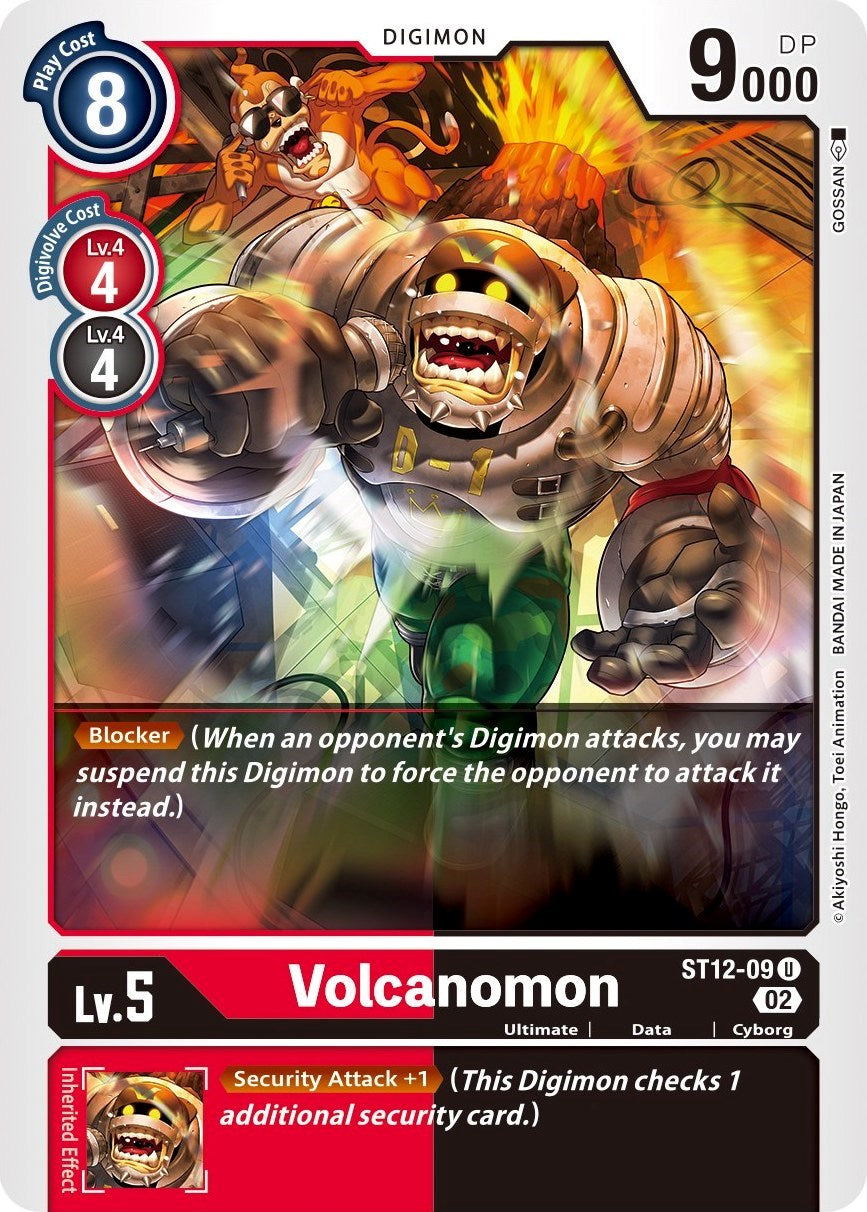 Volcanomon [ST12-09] [Starter Deck: Jesmon] | Red Riot Games CA