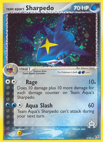 Team Aqua's Sharpedo (5/95) [EX: Team Magma vs Team Aqua] | Red Riot Games CA