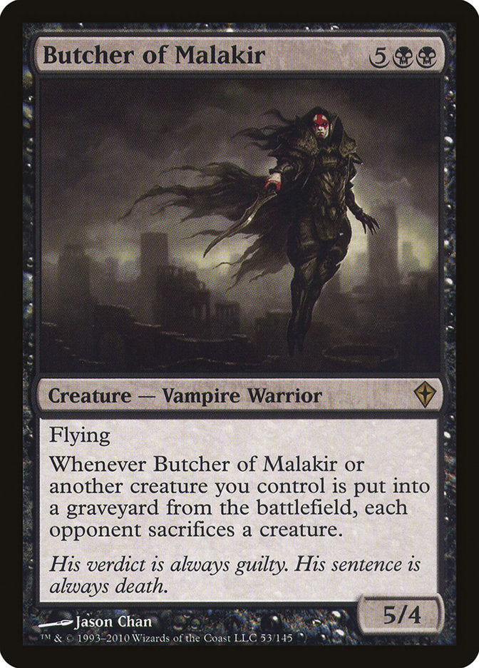 Butcher of Malakir [Worldwake] | Red Riot Games CA
