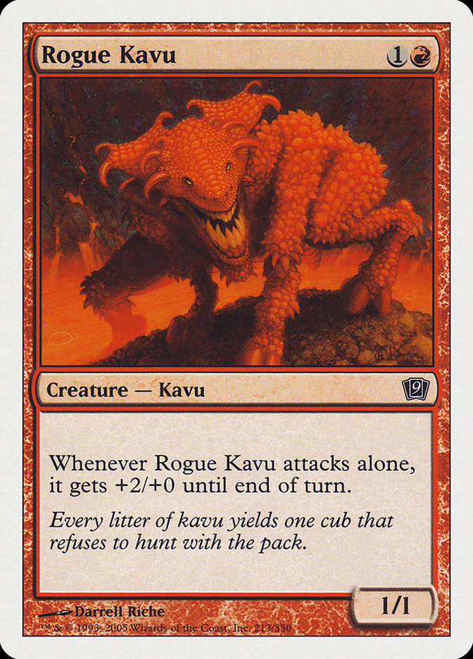 Rogue Kavu [Ninth Edition] | Red Riot Games CA