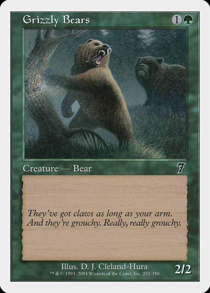 Grizzly Bears [Seventh Edition] | Red Riot Games CA