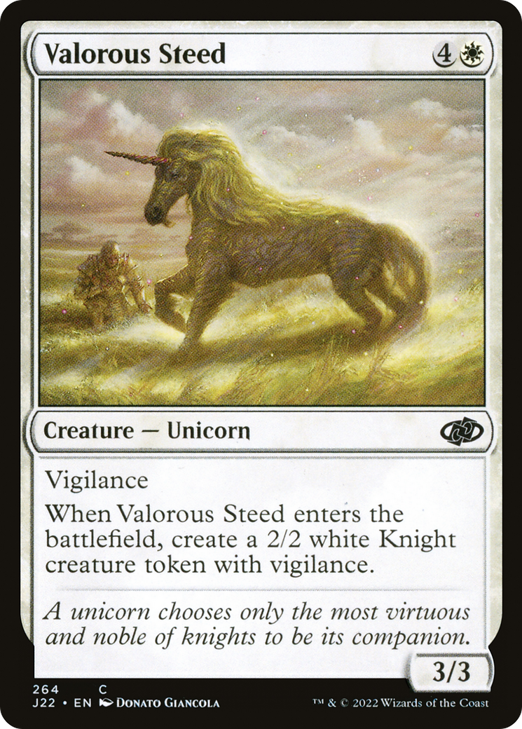Valorous Steed [Jumpstart 2022] | Red Riot Games CA