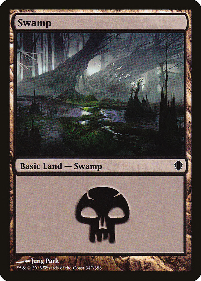 Swamp (347) [Commander 2013] | Red Riot Games CA