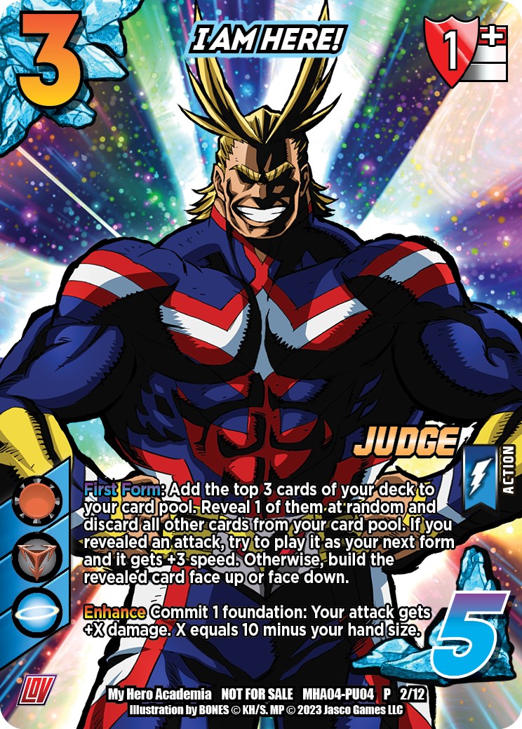 I AM HERE! (Judge) (Unlimited) [League of Villains]