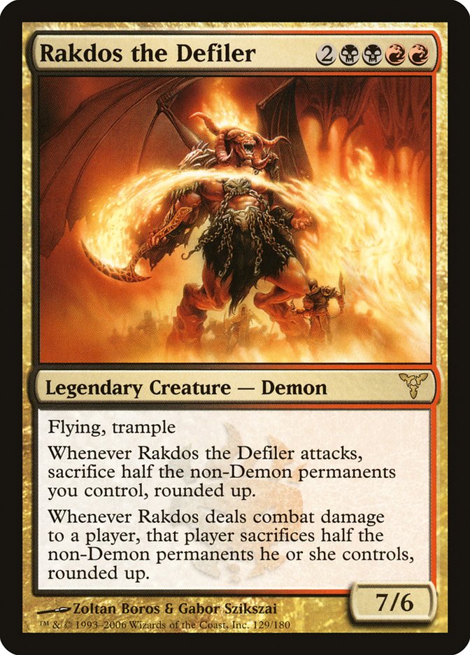 Rakdos the Defiler [Dissension] | Red Riot Games CA