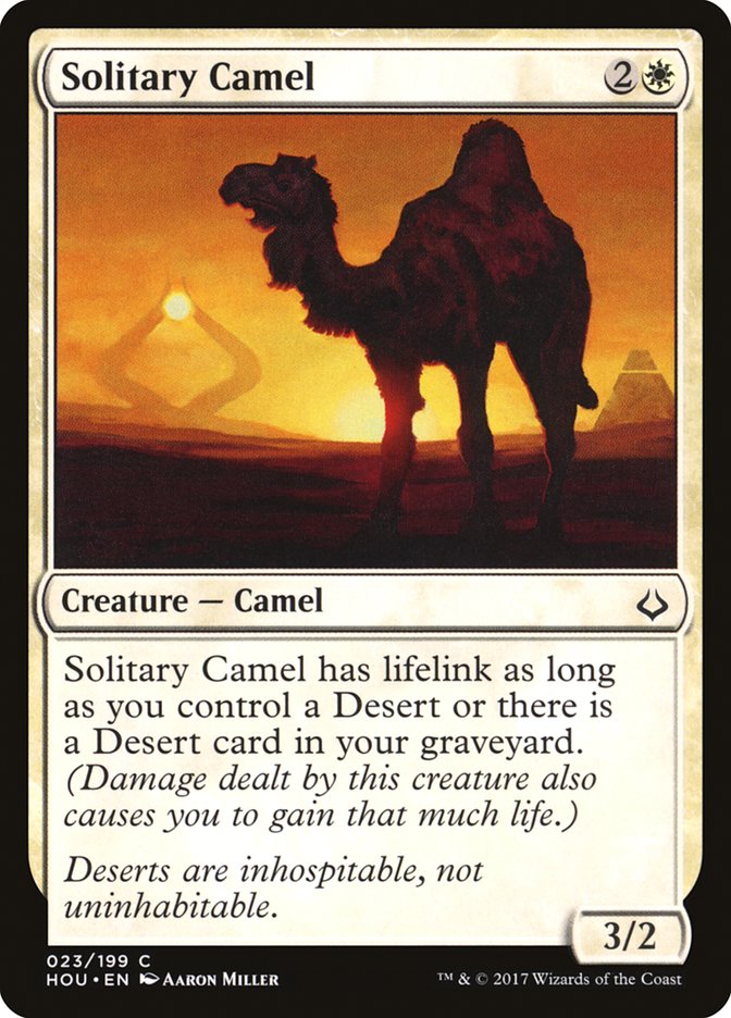 Solitary Camel [Hour of Devastation] | Red Riot Games CA