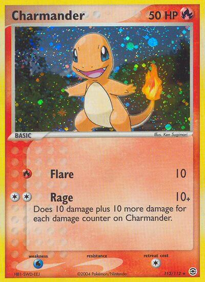 Charmander (113/112) [EX: FireRed & LeafGreen] | Red Riot Games CA