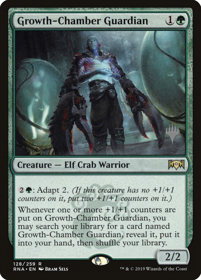 Growth-Chamber Guardian (Promo Pack) [Ravnica Allegiance Promos] | Red Riot Games CA