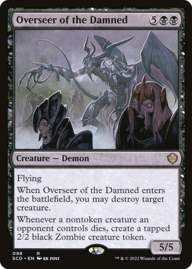 Overseer of the Damned [Starter Commander Decks] | Red Riot Games CA
