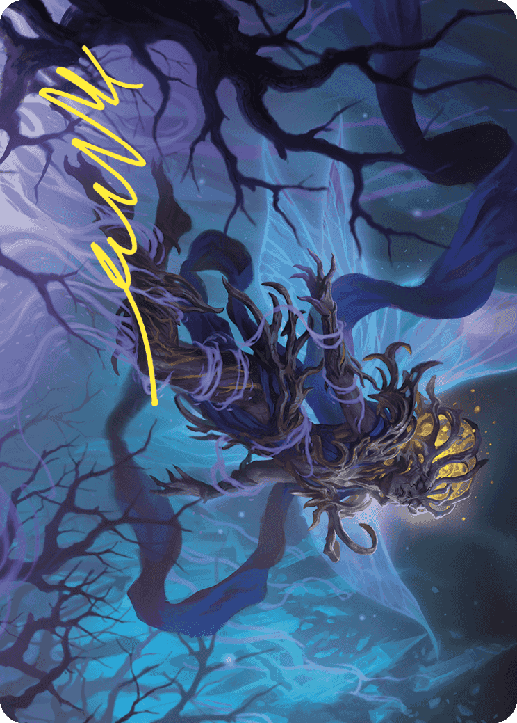 Sleep-Cursed Faerie Art Card (Gold-Stamped Signature) [Wilds of Eldraine Art Series] | Red Riot Games CA
