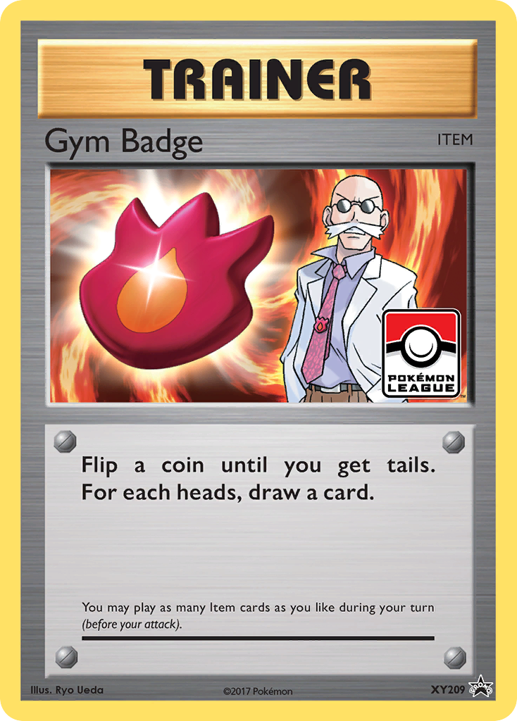 Gym Badge (XY209) (Blaine) [XY: Black Star Promos] | Red Riot Games CA