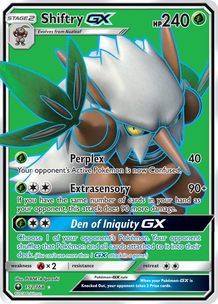 Shiftry GX (152/168) [Sun & Moon: Celestial Storm] | Red Riot Games CA