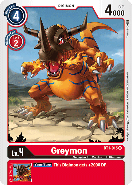 Greymon [BT1-015] [Release Special Booster Ver.1.0] | Red Riot Games CA