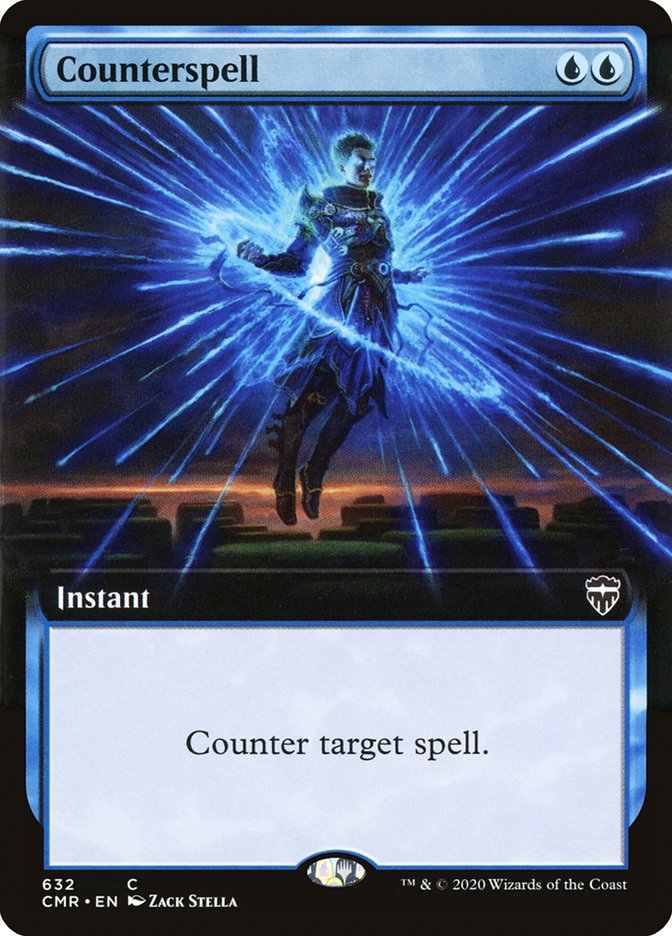 Counterspell (Extended Art) [Commander Legends] | Red Riot Games CA