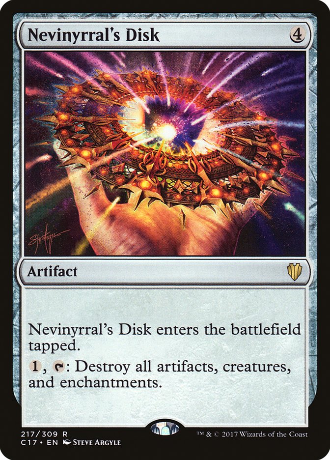 Nevinyrral's Disk [Commander 2017] | Red Riot Games CA