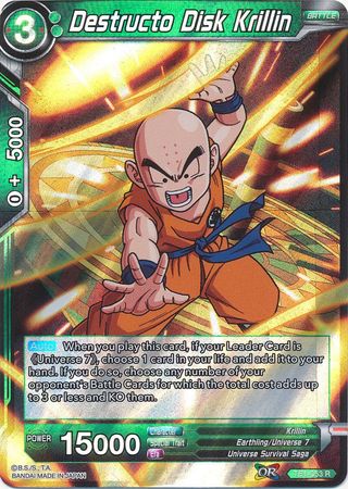Destructo Disk Krillin (TB1-053) [The Tournament of Power] | Red Riot Games CA