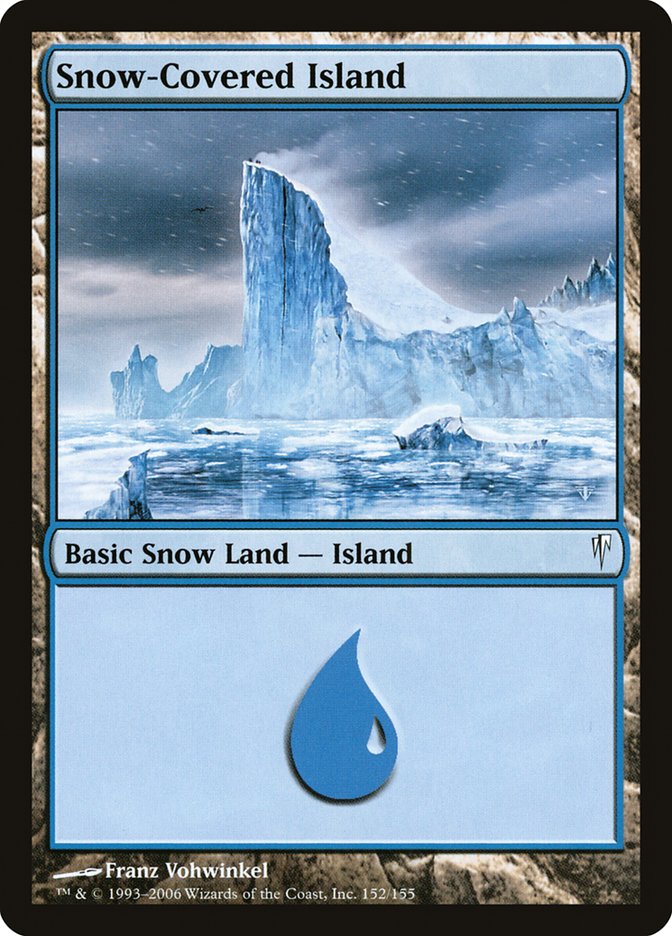 Snow-Covered Island [Coldsnap] | Red Riot Games CA