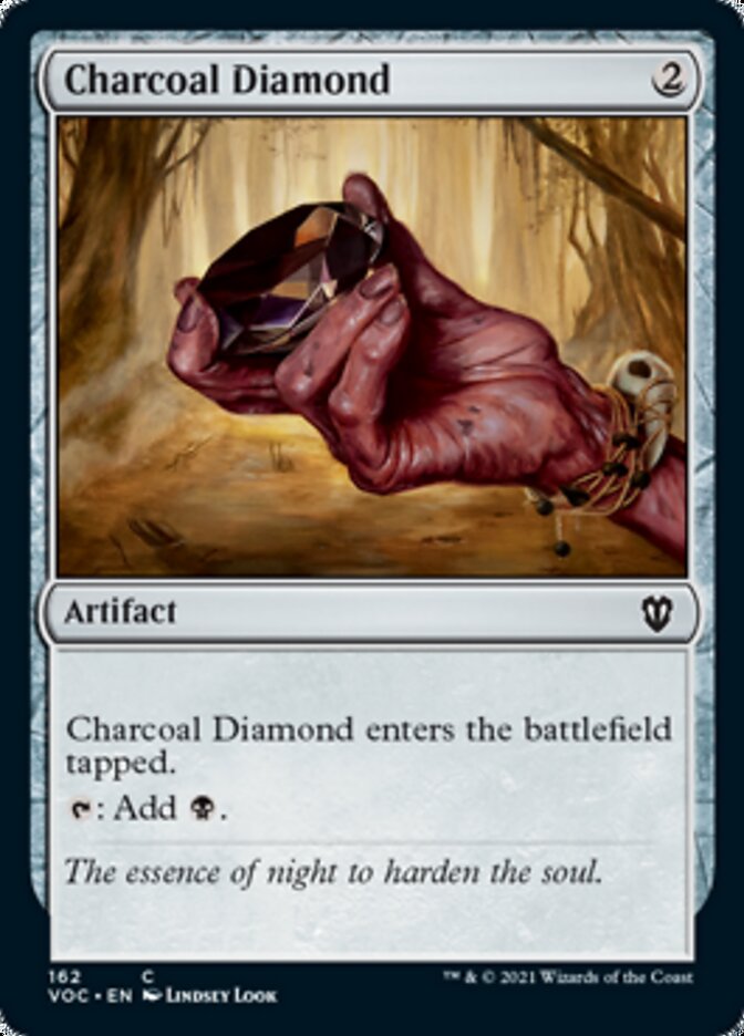 Charcoal Diamond [Innistrad: Crimson Vow Commander] | Red Riot Games CA