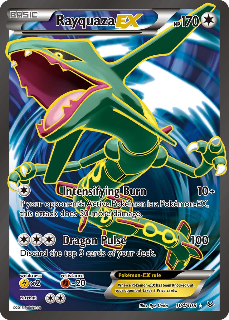 Rayquaza EX (104/108) [XY: Roaring Skies] | Red Riot Games CA