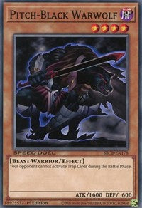 Pitch-Black Warwolf [SBCB-EN178] Common | Red Riot Games CA