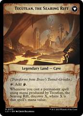 Brass's Tunnel-Grinder // Tecutlan, The Searing Rift (Extended Art) [The Lost Caverns of Ixalan] | Red Riot Games CA