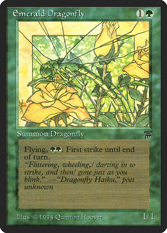 Emerald Dragonfly [Legends] | Red Riot Games CA