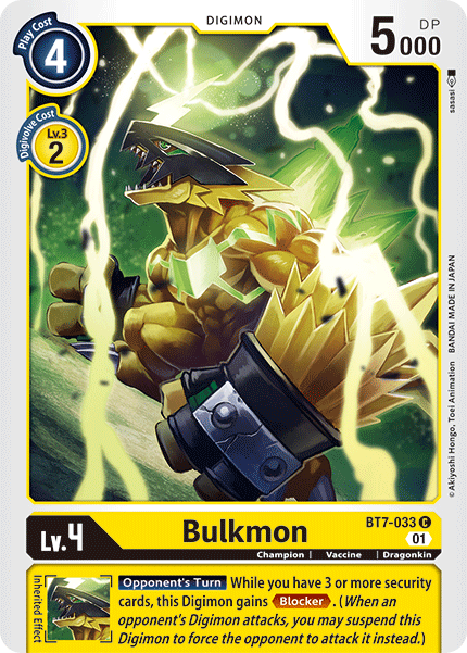 Bulkmon [BT7-033] [Next Adventure] | Red Riot Games CA
