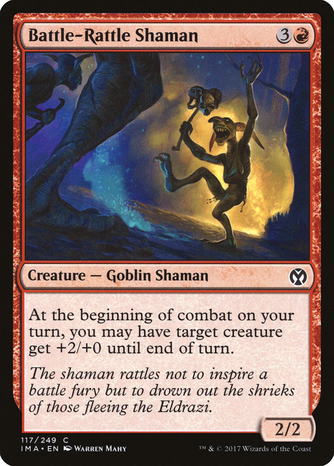 Battle-Rattle Shaman [Iconic Masters] | Red Riot Games CA