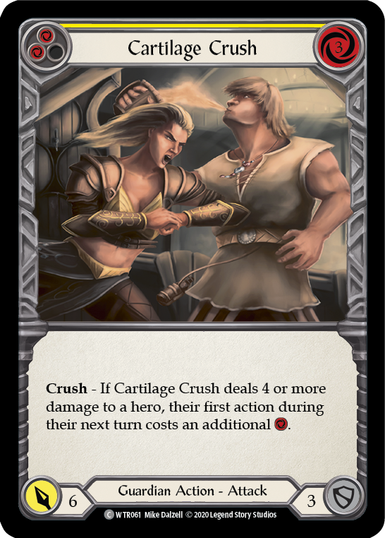 Cartilage Crush (Yellow) [U-WTR061] (Welcome to Rathe Unlimited)  Unlimited Normal | Red Riot Games CA