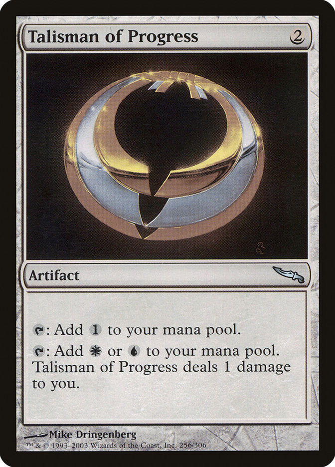 Talisman of Progress [Mirrodin] | Red Riot Games CA