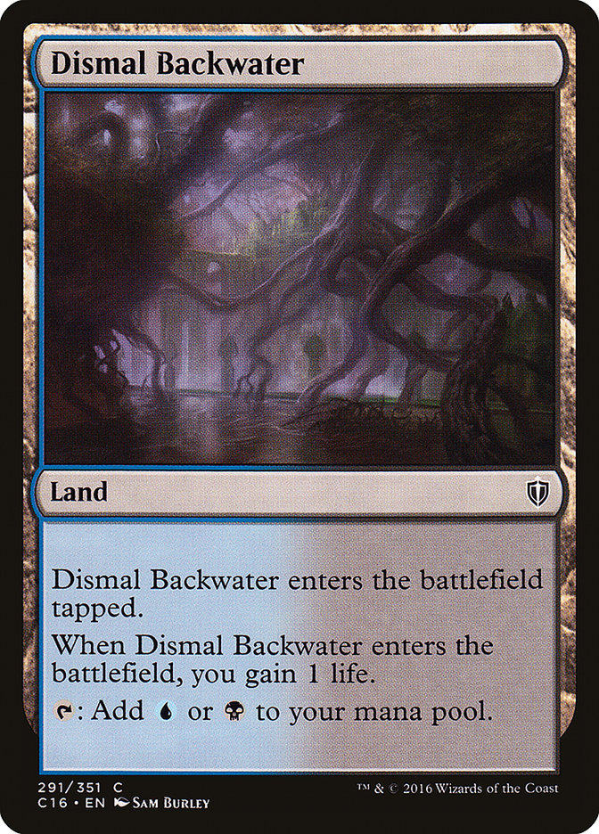 Dismal Backwater [Commander 2016] | Red Riot Games CA