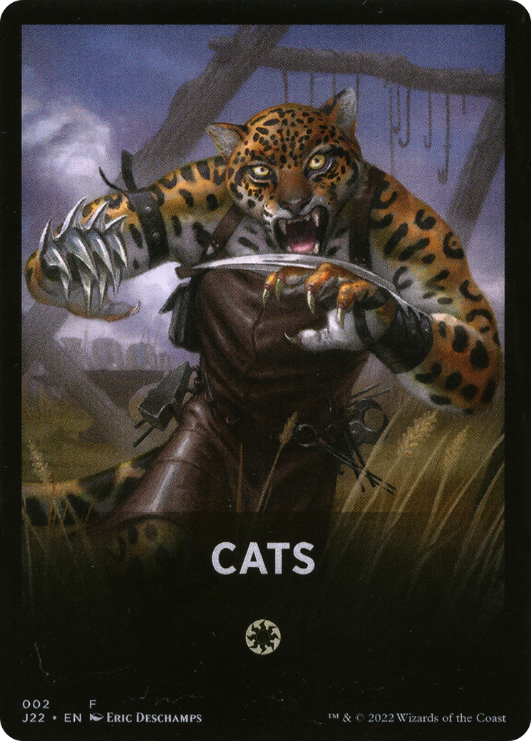 Cats Theme Card [Jumpstart 2022 Front Cards] | Red Riot Games CA