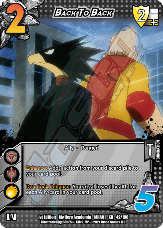 Back to Back (XR) [Series 1]