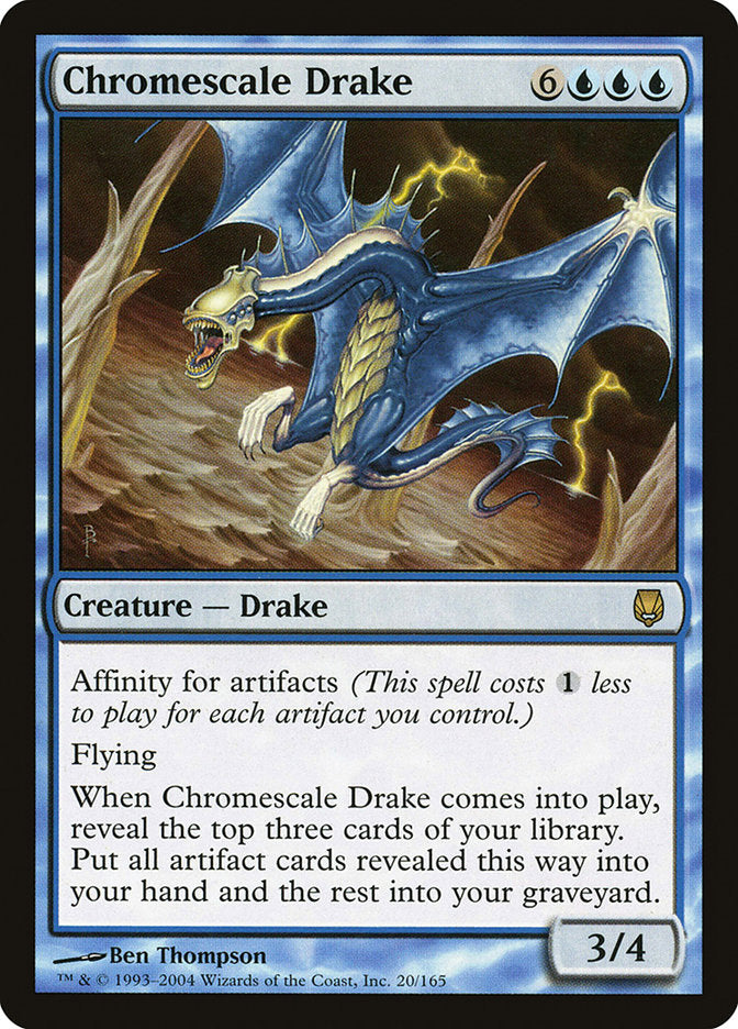 Chromescale Drake [Darksteel] | Red Riot Games CA