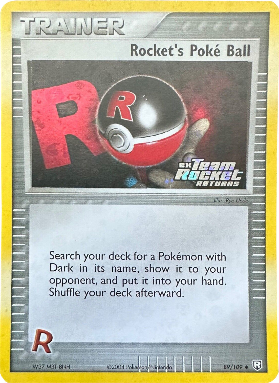 Rocket's Poke Ball (89/109) (Stamped) [EX: Team Rocket Returns] | Red Riot Games CA
