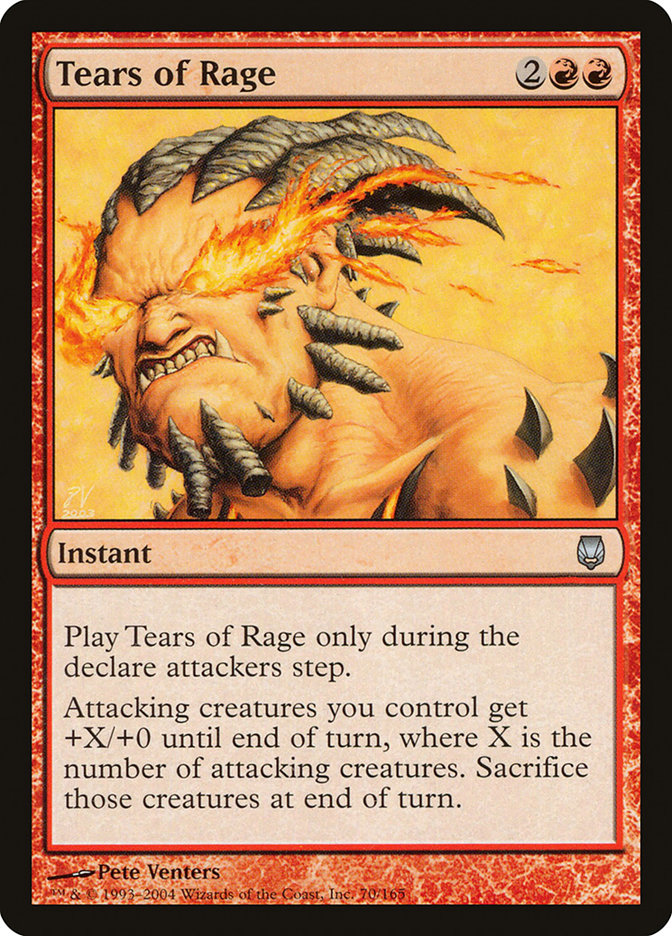 Tears of Rage [Darksteel] | Red Riot Games CA