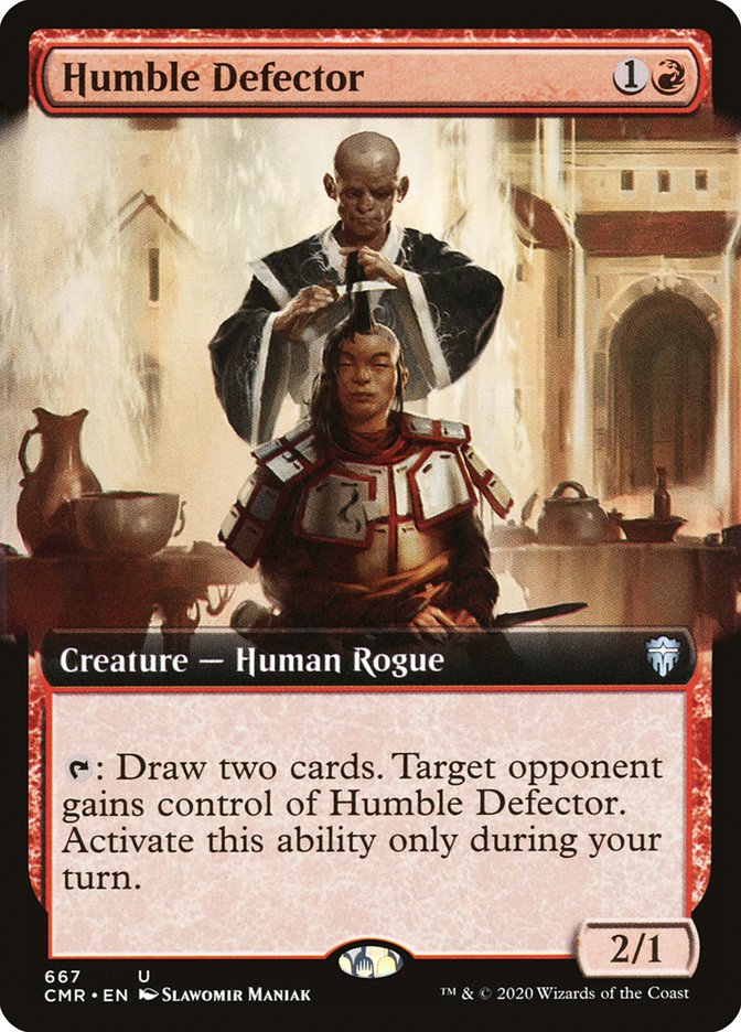 Humble Defector (Extended Art) [Commander Legends] | Red Riot Games CA