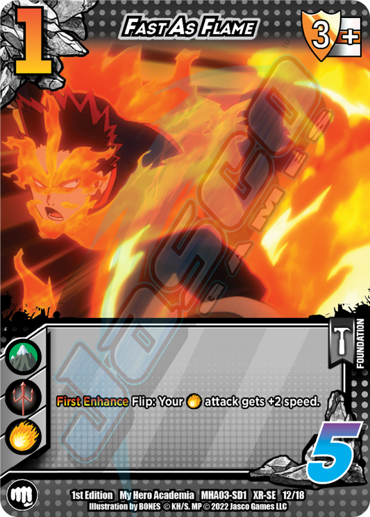 Fast as Flame (XR) [Heroes Clash]