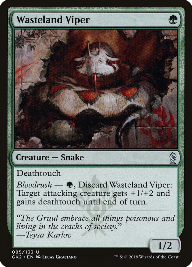 Wasteland Viper [Ravnica Allegiance Guild Kit] | Red Riot Games CA