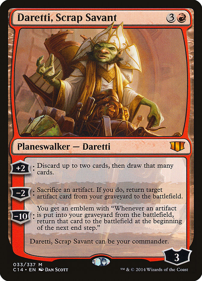 Daretti, Scrap Savant [Commander 2014] | Red Riot Games CA