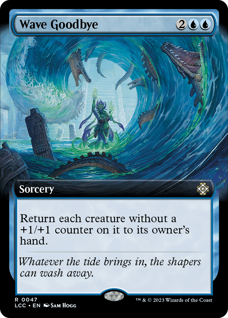 Wave Goodbye (Extended Art) [The Lost Caverns of Ixalan Commander] | Red Riot Games CA