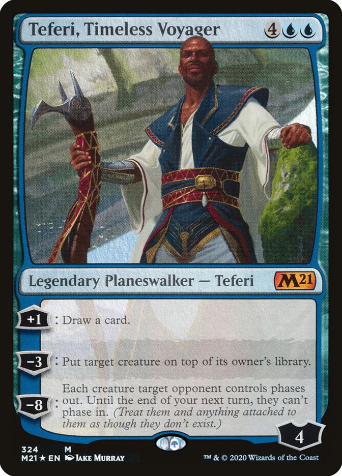 Teferi, Timeless Voyager [Core Set 2021] | Red Riot Games CA