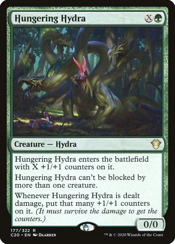 Hungering Hydra [Commander 2020] | Red Riot Games CA