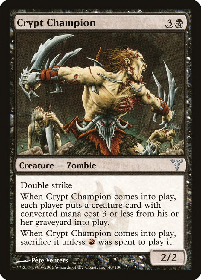 Crypt Champion [Dissension] | Red Riot Games CA