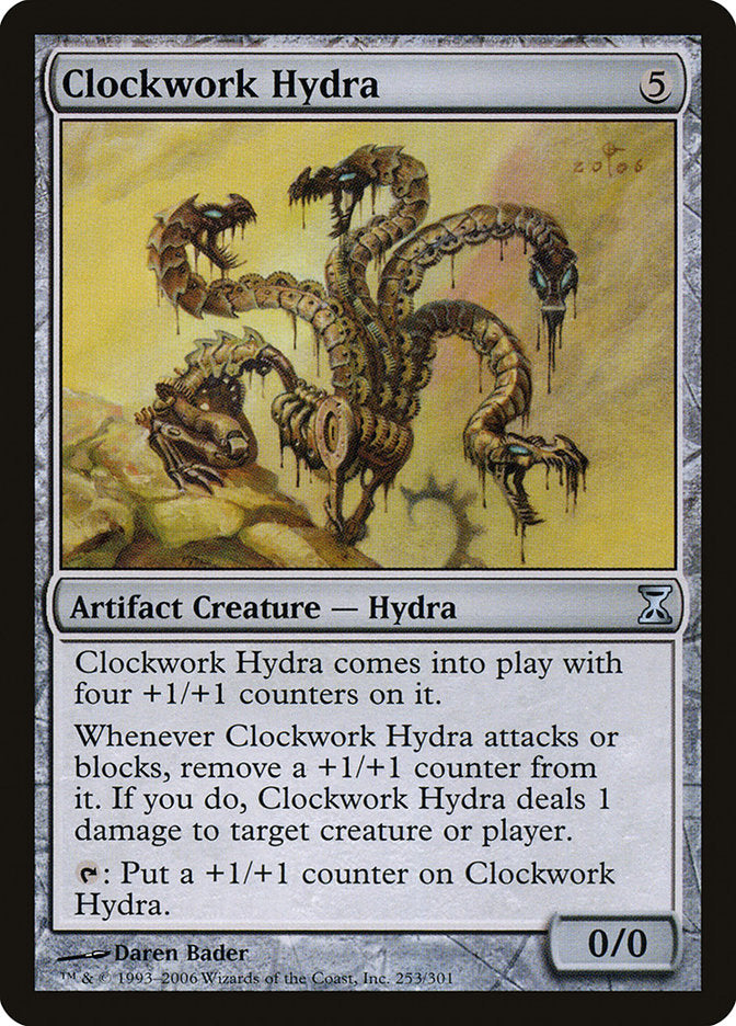 Clockwork Hydra [Time Spiral] | Red Riot Games CA
