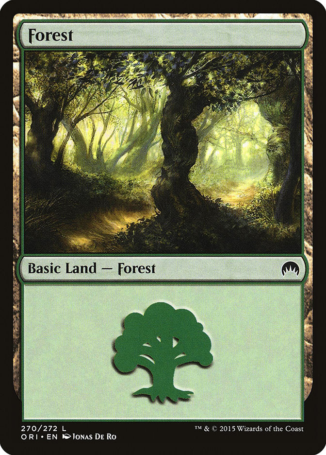 Forest (270) [Magic Origins] | Red Riot Games CA