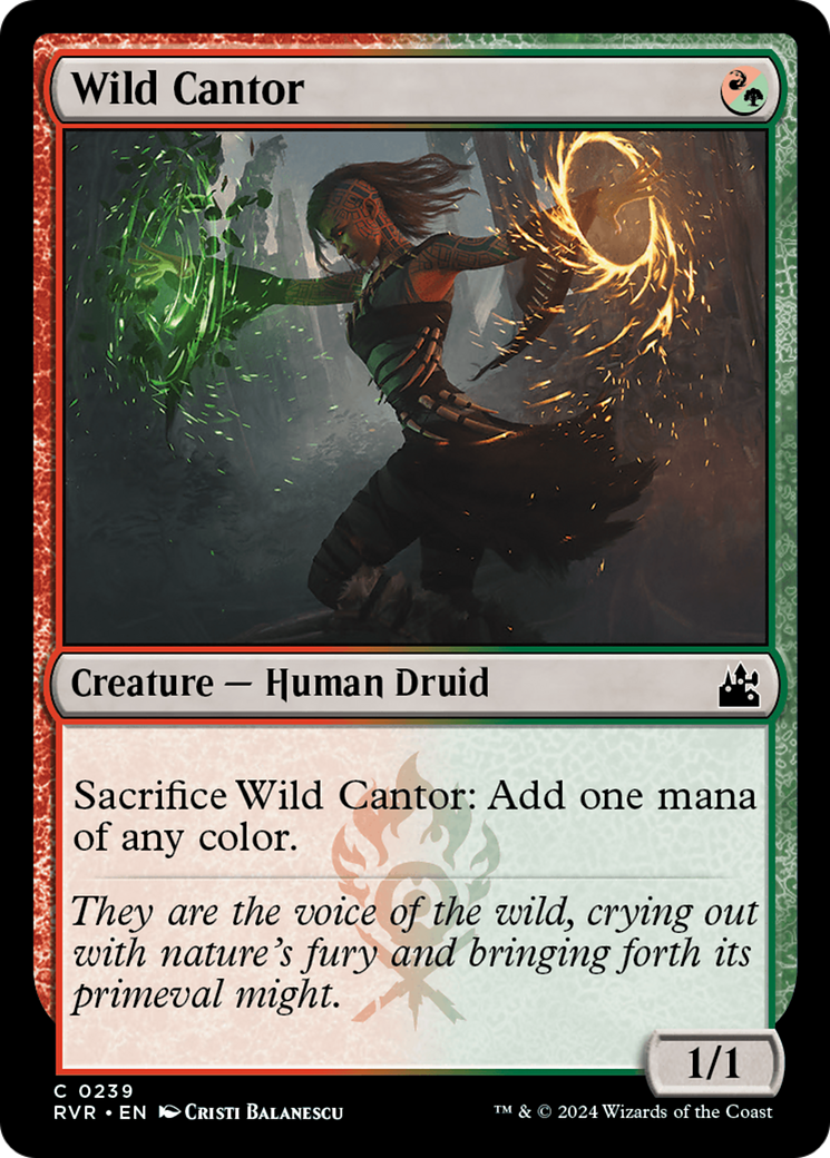 Wild Cantor [Ravnica Remastered] | Red Riot Games CA